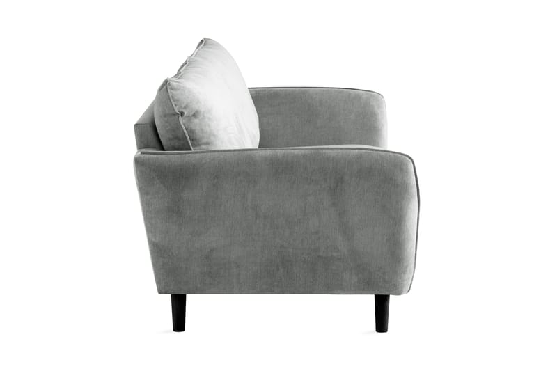 Trend Lyx 3-seters Stoffsofa - Grå - Møbler - Sofaer - 3 seter sofa