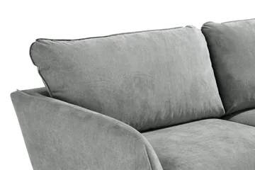 Trend Lyx 3-seters Stoffsofa - Grå - Møbler - Sofaer - 3 seter sofa