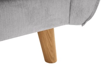 Trend Lyx 3-seters Stoffsofa - Lys grå - Møbler - Sofaer - 3 seter sofa
