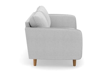 Trend Lyx 3-seters Stoffsofa - Lys grå - Møbler - Sofaer - 3 seter sofa