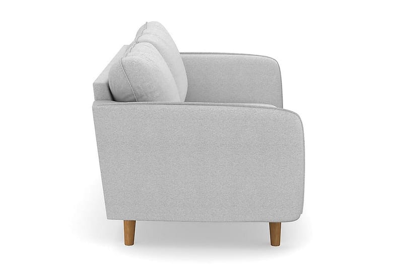 Trend Lyx 3-seters Stoffsofa - Lys grå - Møbler - Sofaer - 3 seter sofa