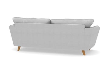 Trend Lyx 3-seters Stoffsofa - Lys grå - Møbler - Sofaer - 3 seter sofa