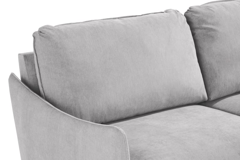 Trend Lyx 3-seters Stoffsofa - Lys grå - Møbler - Sofaer - 3 seter sofa