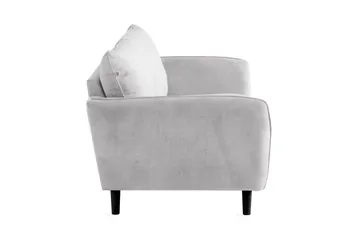 Trend Lyx 3-seters Stoffsofa - Lys grå - Møbler - Sofaer - 3 seter sofa