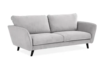 Trend Lyx 3-seters Stoffsofa - Lys grå - Møbler - Sofaer - 3 seter sofa