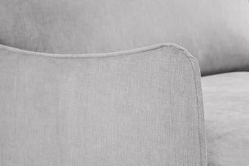 Trend Lyx 3-seters Stoffsofa - Lys grå - Møbler - Sofaer - 3 seter sofa