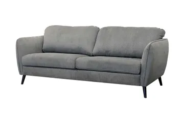 Valaxa 3-seters Sofa - Grå - Møbler - Sofaer - 3 seter sofa