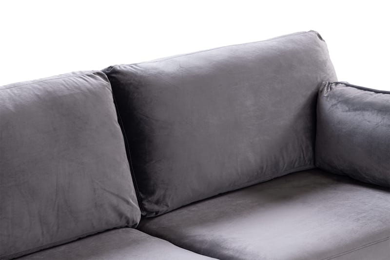 Vanlig sofa uten divan og sjeselong Bloom 3-seters sofa Lysegrå - Møbler - Sofaer - 3 seter sofa