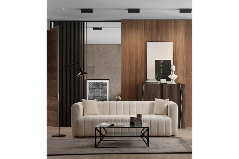 Viraa Sofa 3-seter - Beige - Møbler - Sofaer - 3 seter sofa