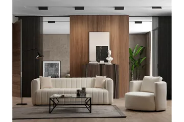 Viraa Sofa 3-seter - Beige - Møbler - Sofaer - 3 seter sofa