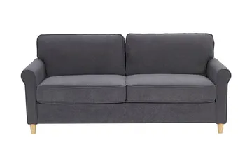 Warmoth 3-seter Sofa - Grå - Møbler - Sofaer - 3 seter sofa