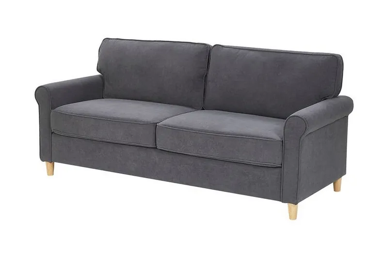 Warmoth 3-seter Sofa - Grå - Møbler - Sofaer - 3 seter sofa