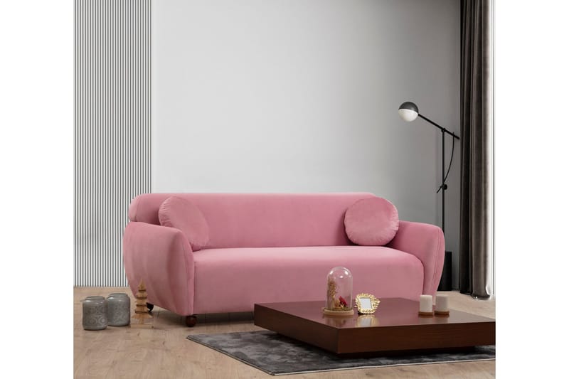 Whitecliffs Sofa 3-seter - Rosa - Møbler - Sofaer - 3 seter sofa