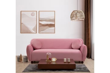 Whitecliffs Sofa 3-seter - Rosa - Møbler - Sofaer - 3 seter sofa