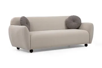 Whitecliffs Sofa 3-seters - Krem - Møbler - Sofaer - 3 seter sofa