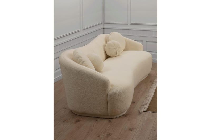 Yarrawonga Sofa 3-seters - Beige|Bouclé - Møbler - Sofaer - 3 seter sofa