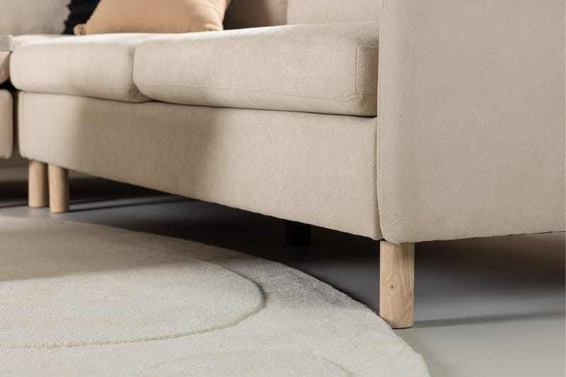 Zero Sofa 3-seter - Beige - Møbler - Sofaer - Hjørnesofaer