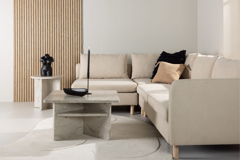 Zero Sofa 3-seter - Beige - Møbler - Sofaer - Hjørnesofaer