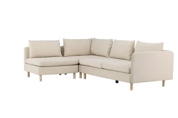Zero Sofa 3-seter - Beige - Møbler - Sofaer - Hjørnesofaer