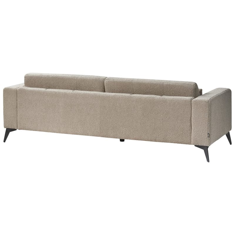 3-seters sofa Ange - Beige, svart/Bouclé - Møbler - Sofaer - 3 seter sofa