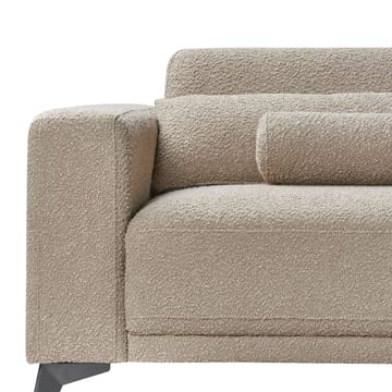 3-seters sofa Ange - Beige, svart/Bouclé - Møbler - Sofaer - 3 seter sofa