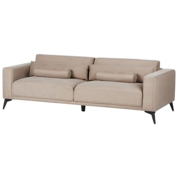 3-seters sofa Ange - Beige, svart/Polyester - Møbler - Sofaer - 3 seter sofa
