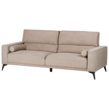 3-seters sofa Ange - Beige, svart/Polyester - Møbler - Sofaer - 3 seter sofa