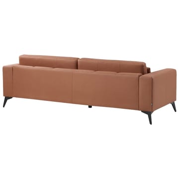 3-seters sofa Ange - Brun, Svart/Vegansk økologisk kunstlær - Møbler - Sofaer - 3 seter sofa