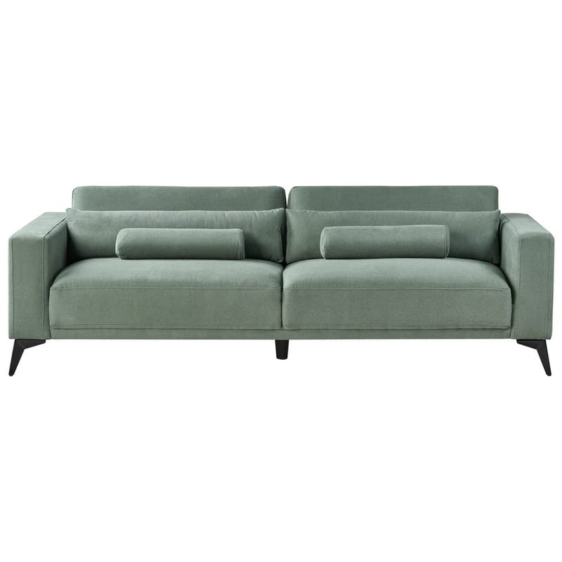 3-seters sofa Ange - Grønn, Svart/Polyester - Møbler - Sofaer - 3 seter sofa