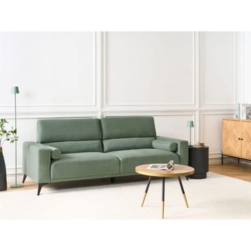 3-seters sofa Ange - Grønn, Svart/Polyester - Møbler - Sofaer - 3 seter sofa
