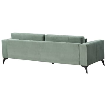 3-seters sofa Ange - Grønn, Svart/Polyester - Møbler - Sofaer - 3 seter sofa
