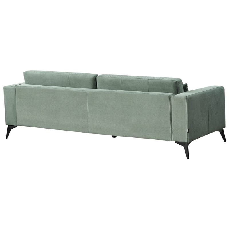 3-seters sofa Ange - Grønn, Svart/Polyester - Møbler - Sofaer - 3 seter sofa