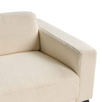 3-seters sofa Ange - Hvit, Svart/Bouclé - Møbler - Sofaer - 3 seter sofa