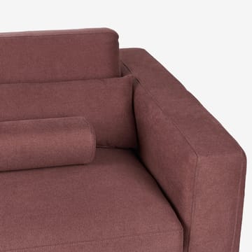 3-seters sofa Ange - Rød, Svart/Polyester - Møbler - Sofaer - 3 seter sofa