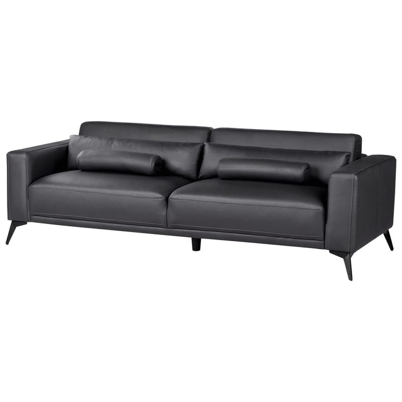 3-seters sofa Ange - Svart/Kunstlær - Møbler - Sofaer - 3 seter sofa