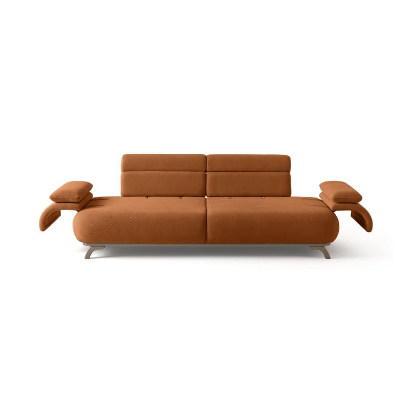 3-seters sofa Atelier Del Sofa Bonjo Silver (246 x 81 x 97 cm) Tile Red - Teglsteinrød - Møbler - Sofaer - 3 seter sofa