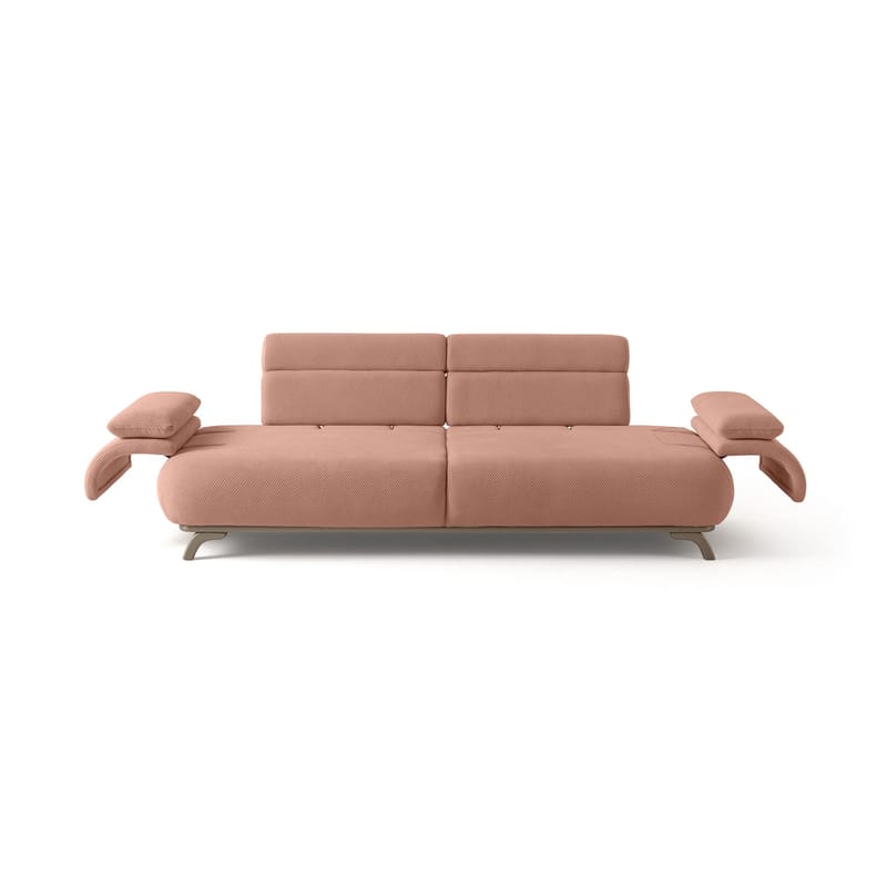 3-seters sofa Atelier Del Sofa Bonjo Silver (246 x 81 x 97 cm) Pudder - Pudder - Møbler - Sofaer - 3 seter sofa