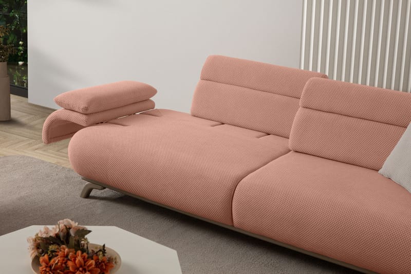 3-seters sofa Atelier Del Sofa Bonjo Silver (246 x 81 x 97 cm) Pudder - Pudder - Møbler - Sofaer - 3 seter sofa