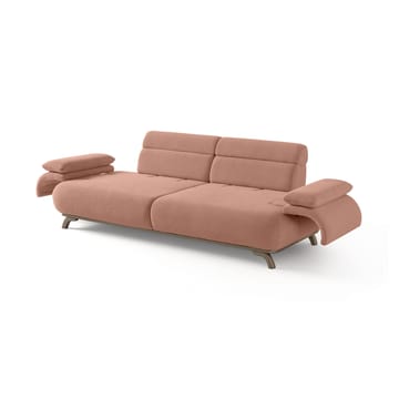 3-seters sofa Atelier Del Sofa Bonjo Silver (246 x 81 x 97 cm) Pudder - Pudder - Møbler - Sofaer - 3 seter sofa