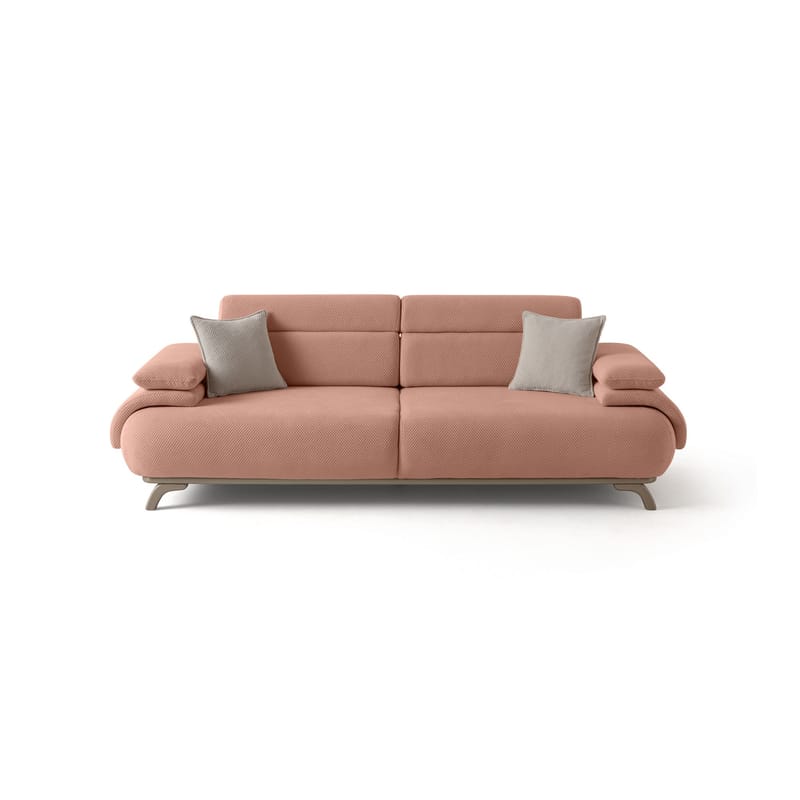 3-seters sofa Atelier Del Sofa Bonjo Silver (246 x 81 x 97 cm) Pudder - Pudder - Møbler - Sofaer - 3 seter sofa