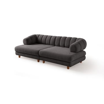 3-seters sofa Atelier Del Sofa Gloria (240 x 80 x 95 cm) Antrasitt - Antrasitt - Møbler - Sofaer - 3 seter sofa