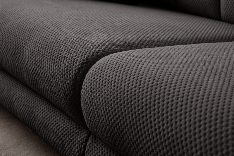 3-seters sofa Atelier Del Sofa Gloria (240 x 80 x 95 cm) Antrasitt - Antrasitt - Møbler - Sofaer - 3 seter sofa