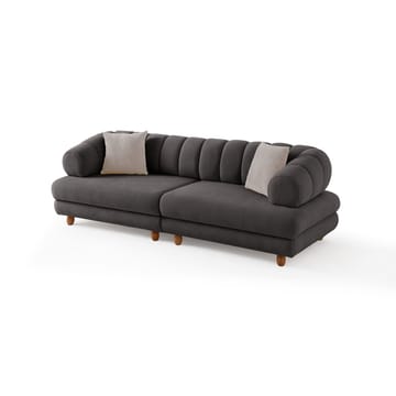 3-seters sofa Atelier Del Sofa Gloria (240 x 80 x 95 cm) Antrasitt - Antrasitt - Møbler - Sofaer - 3 seter sofa