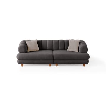 3-seters sofa Atelier Del Sofa Gloria (240 x 80 x 95 cm) Antrasitt - Antrasitt - Møbler - Sofaer - 3 seter sofa