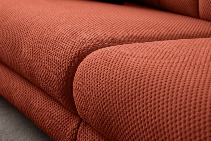 3-seters sofa Atelier Del Sofa Gloria (240 x 80 x 95 cm) Tile Red - Tile Red - Møbler - Sofaer - 3 seter sofa
