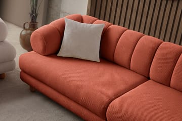 3-seters sofa Atelier Del Sofa Gloria (240 x 80 x 95 cm) Tile Red - Tile Red - Møbler - Sofaer - 3 seter sofa
