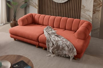 3-seters sofa Atelier Del Sofa Gloria (240 x 80 x 95 cm) Tile Red - Tile Red - Møbler - Sofaer - 3 seter sofa