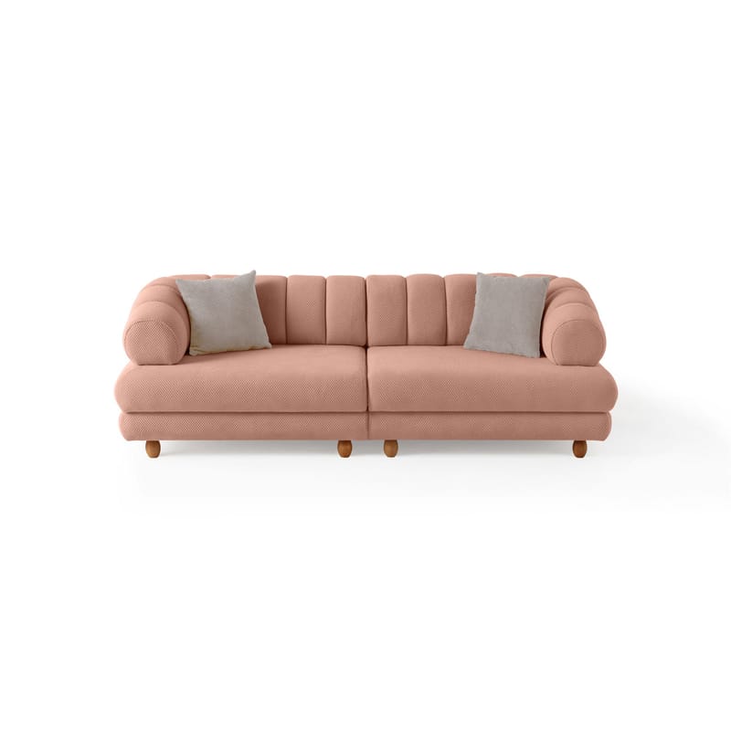 3-seters sofa Atelier Del Sofa Gloria (240 x 80 x 95 cm) Pudder - Pudder - Møbler - Sofaer - 3 seter sofa