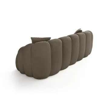 3-seters sofa Atelier Del Sofa Octavio (233 x 70 x 80 cm) Brun - Møbler - Sofaer - 3 seter sofa