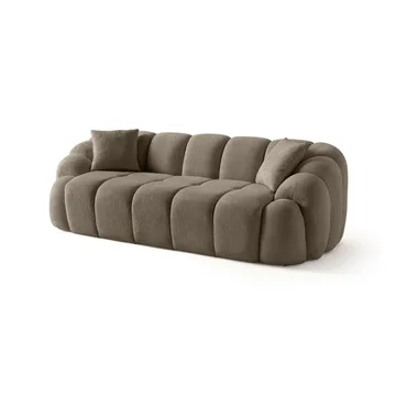 3-seters sofa Atelier Del Sofa Octavio (233 x 70 x 80 cm) Brun